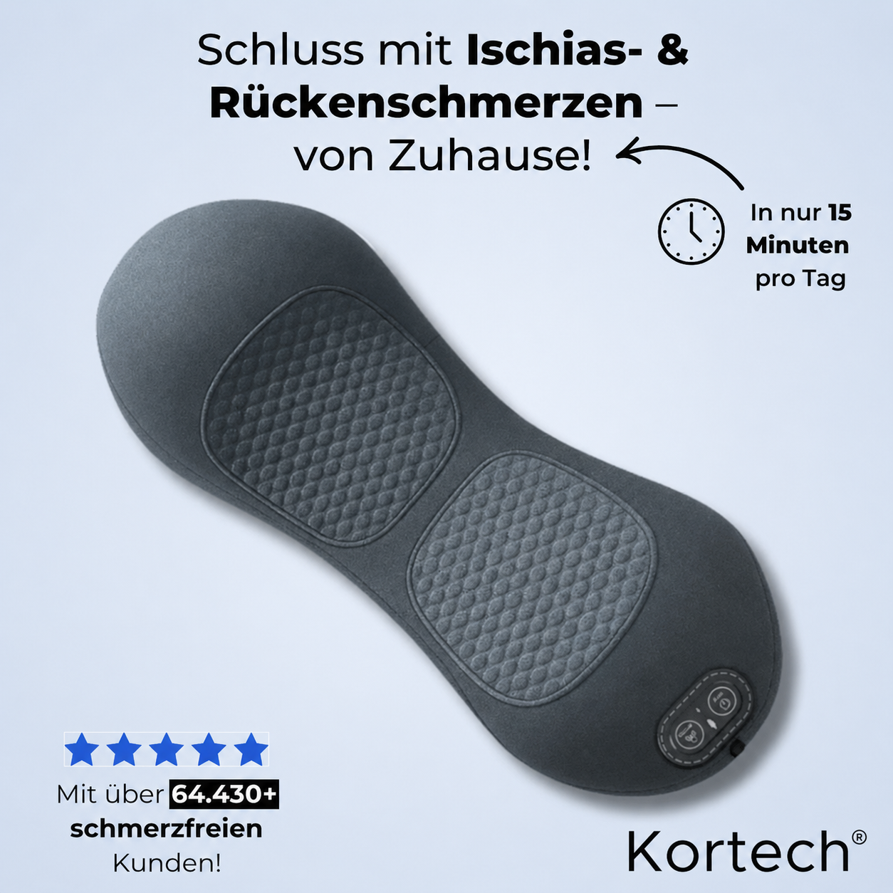 3-Zonen-Rücken-Tiefenmassagegerät
