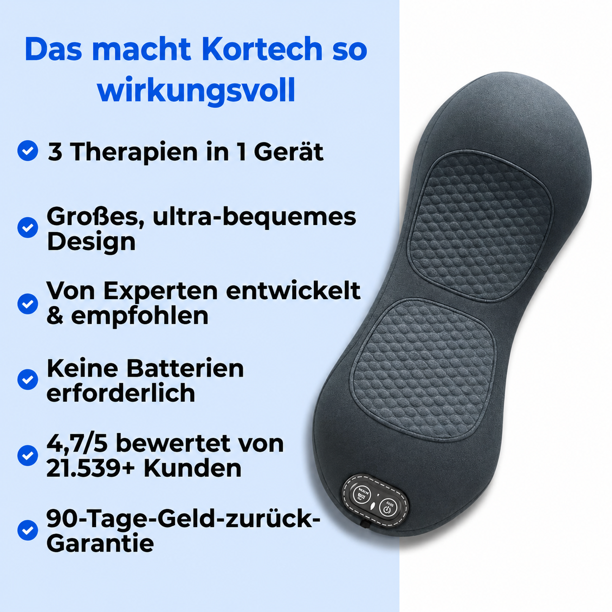 3-Zonen-Rücken-Tiefenmassagegerät