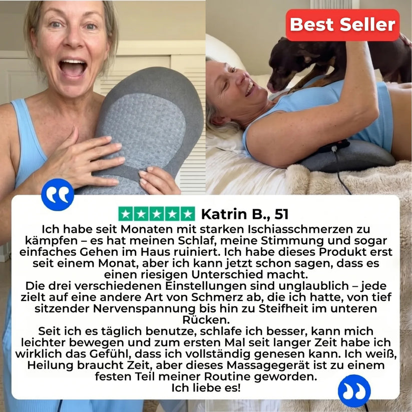 3-Zonen-Rücken-Tiefenmassagegerät